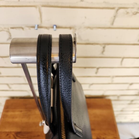 Euc Kate Spade Robinson Street Black Leather Shoulder Bag Purse C - Picture 8 of 13